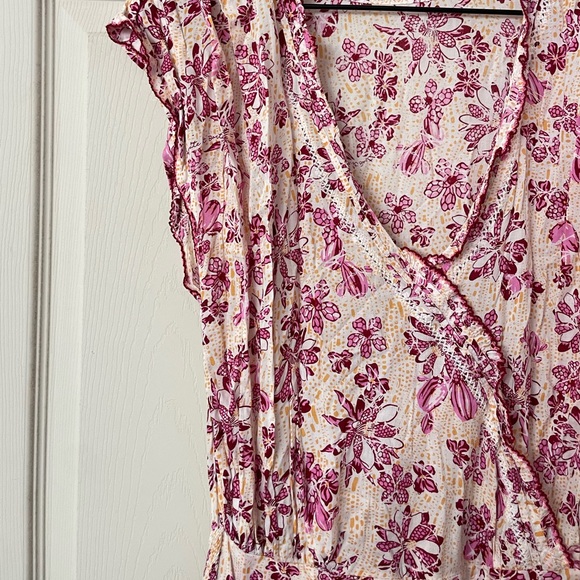 Poupette st Barth Estelle mini dress in yellow cactus - Picture 4 of 12